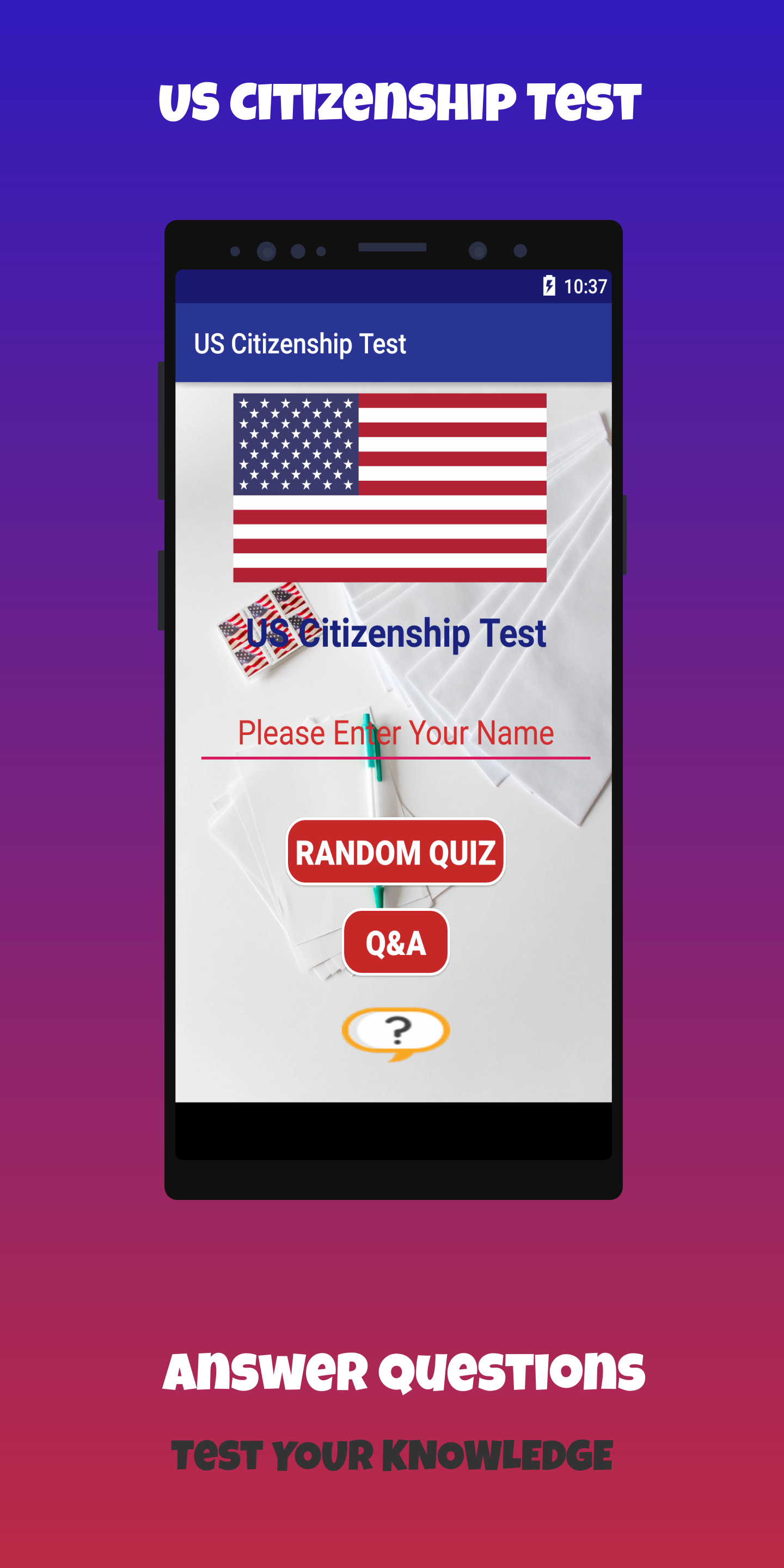 US Citizenship Test Millennial Applications